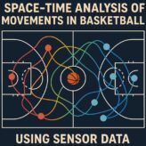 Space-Time Analysis of Movements in Basketball Using Sensor Data